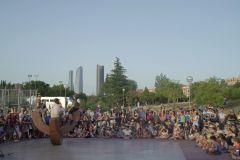 Circo nacional y francés al aire libre en Tetuán